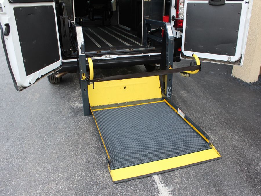 2016 Ram ProMaster 2500 159 Rear Ricon Lift