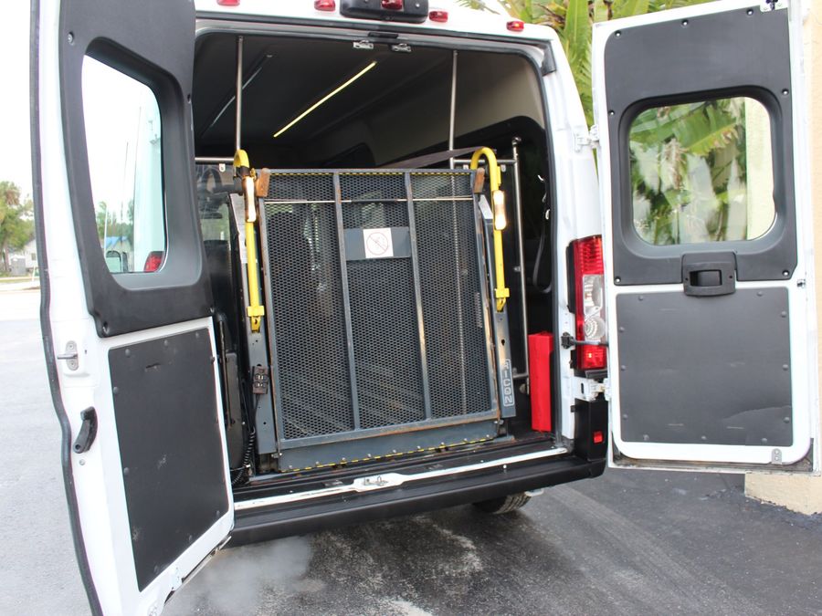 2016 Ram ProMaster 2500 159 Rear Ricon Lift