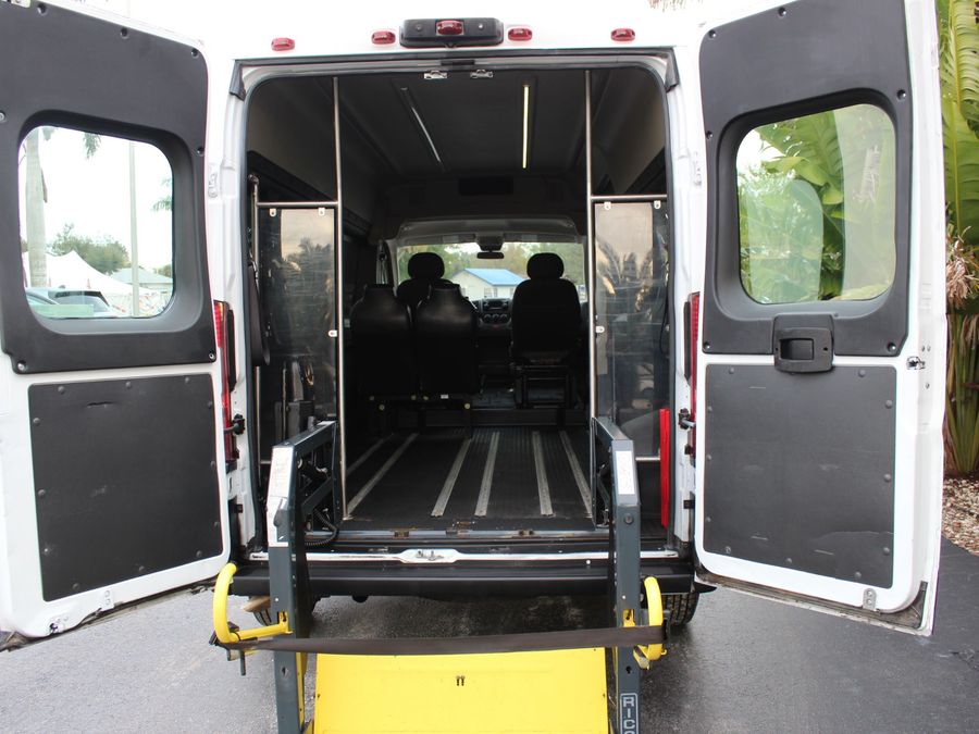 2016 Ram ProMaster 2500 159 Rear Ricon Lift