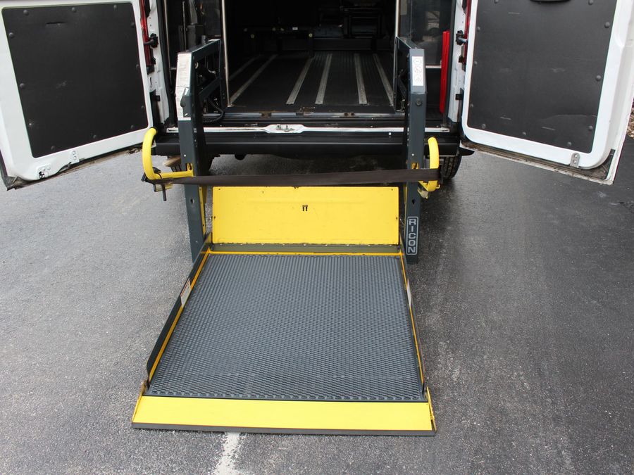 2016 Ram ProMaster 2500 159 Rear Ricon Lift
